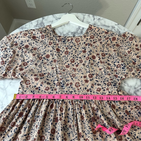 Christy Dawn Theo Dress in Sand Anemone Vine (Petites) - Picture 7 of 8